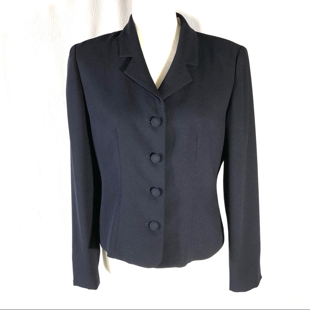 Talbots Navy Blue Short Lightweight Blazer